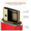 Mowsil HDMI 1.4 Cable - 4K / 30Hz / 20 Meter / Red/Grey