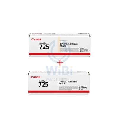 Canon 725 Black Color - 1.6K Pages / Black Color / Toner Cartridge Accessories > Printers & Scanners > Printers >