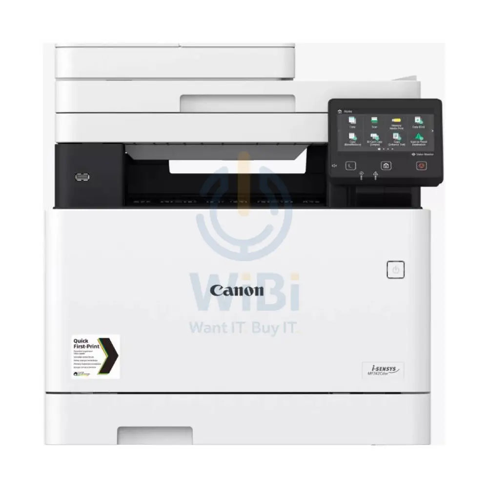 Canon i-SENSYS MFP MF742cdw - 27 ppm / 600 dpi / A4 / USB / LAN / W-Fi / Color Laser - Printer Printers & Scanners >