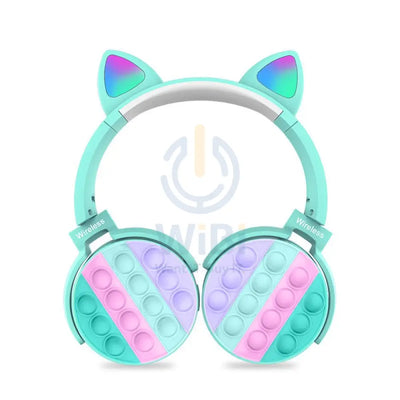 Cat CT-950 Unicorn Over-Ear Headphone - Bluetooth / Up To 10 Meter / Blue