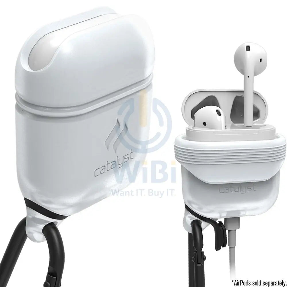 Catalyst® Waterproof Case For Airpods 1 & 2 -Frost White Accessories > Mobiles & Tablets > Mobiles