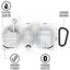 Catalyst® Waterproof Case For Airpods 1 & 2 -Frost White Accessories > Mobiles & Tablets > Mobiles
