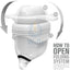 Catalyst® Waterproof Case For Airpods 1 & 2 -Frost White Accessories > Mobiles & Tablets > Mobiles