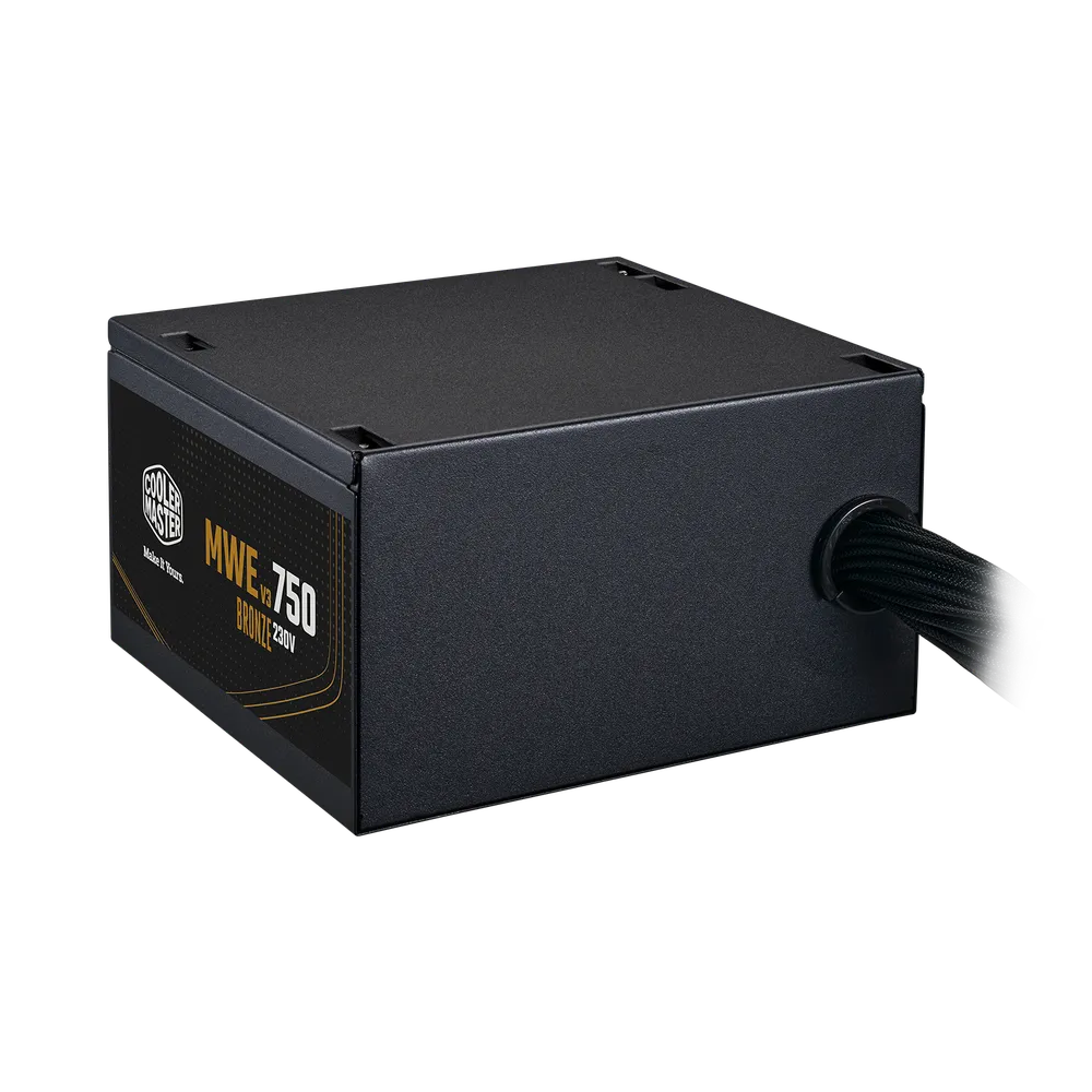 Cooler Master MWE V3 ATX 3.1 80 Plus Bronze Power Supply - 750W / Black