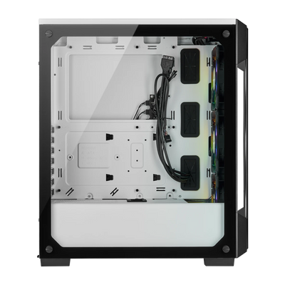 CORSAIR iCUE 220T RGB Mid Tower Case - White