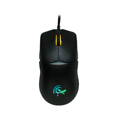 DUCKY FEATHER RGB Wired Hauno Switches Gaming Mouse - Black