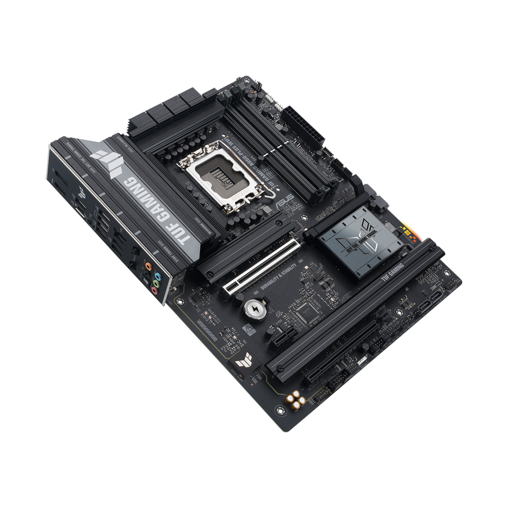 ASUS TUF B860-PLUS Gaming Motherboard - DDR5 / Wi-Fi / Bluetooth / HDMI / DisplayPort / Ethernet / USB - Black