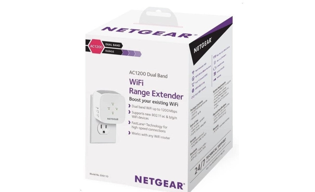 NETGEAR AC1200 802.11ac Dual Band WiFi Range Extender