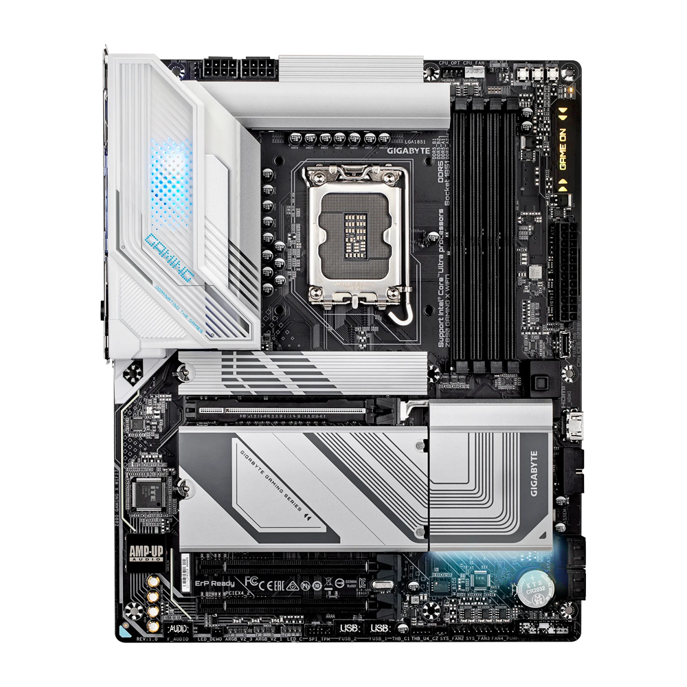 GIGABYTE Z890 GAMING X WIFI7 1.0 Motherboard - DDR5 / Wi-Fi / Bluetooth / HDMI / DisplayPort / USB - Black