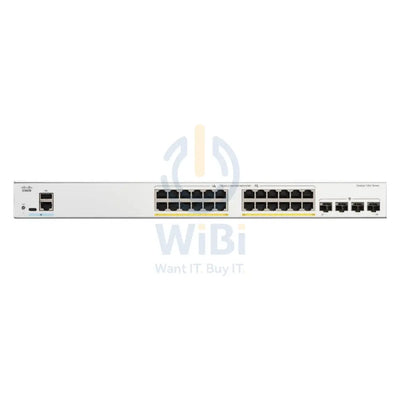 Cisco Catalyst C1200-24P-4G Switch - 24-ports / 56 Gbps / 4x 1G SFP / Gigabit / PoE+ / Rack-Mountable Networking