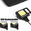 Cob Rechargeable Keychain Light For Fishing Walking And Camping Accessories > Smart Devices > Offer Zone