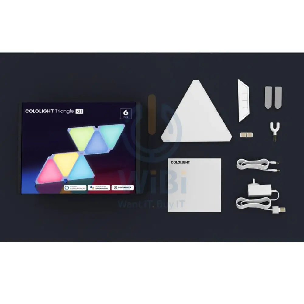 Cololight Lifesmart Triangle RGB Light Panels - 6pcs Kit Accessories > Other Accessories > Gaming Zone