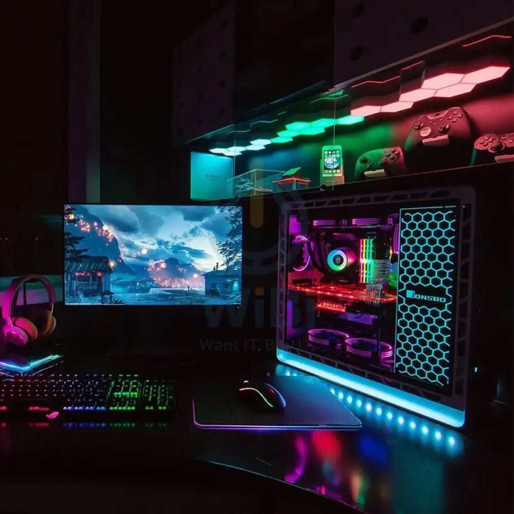 Cololight Plus Kit - 7 Panel Starter Pack Smart Light with Stand works with Apple HomeKit Amazon Alexa & Google