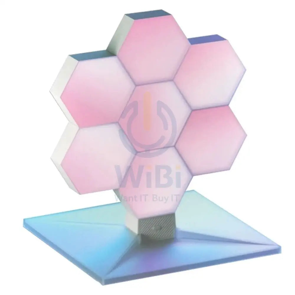 Cololight Plus Kit - 7 Panel Starter Pack Smart Light with Stand works with Apple HomeKit Amazon Alexa & Google