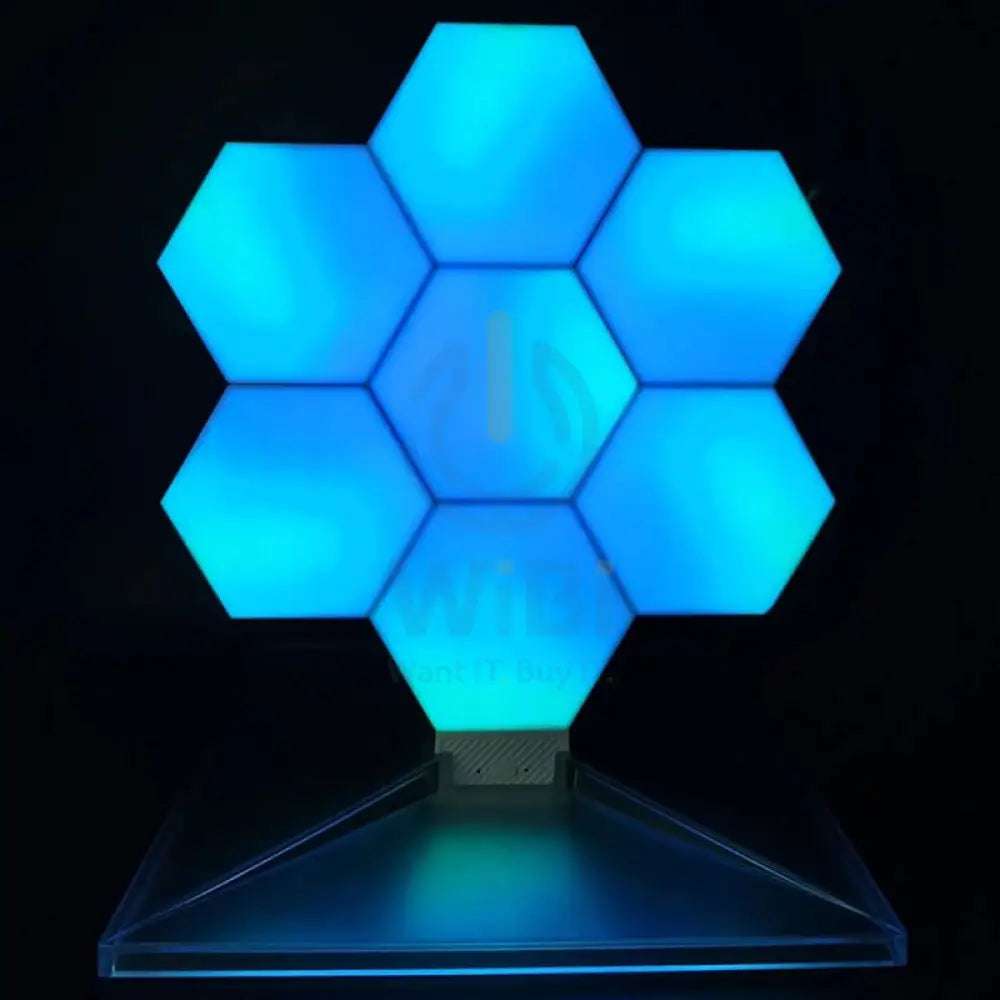 Cololight Plus Kit - 7 Panel Starter Pack Smart Light with Stand works with Apple HomeKit Amazon Alexa & Google