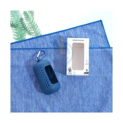CooIing Ice Towel - Blue Outdoor & Travel > Towels