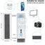 Coteci 8 in 1 Multifunction Cleaning Set - White