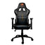 Cougar Armor One Gaming Chair - Breathable PVC Leather / 180° Reclining / Black