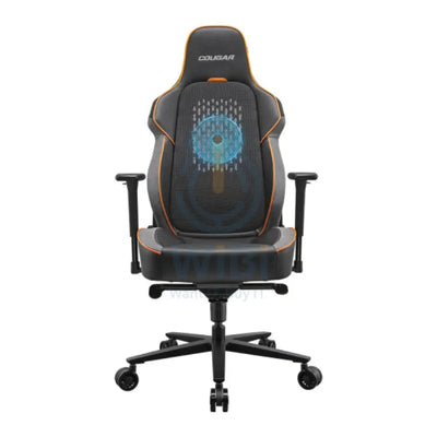Cougar Nxsys Aero Gaming Chair - Breathable PVC Leather / 3D / Orange Accessories > Chairs > Gaming Zone