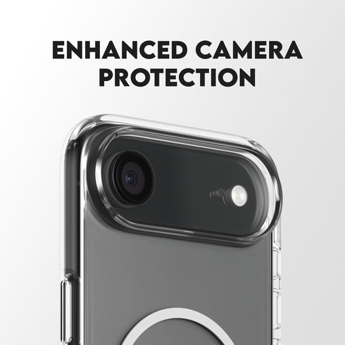 حافظة PanzerGlass Flagship Transparent Urban Explorer ماج سيف حافظة  ايفون اير  أبيض