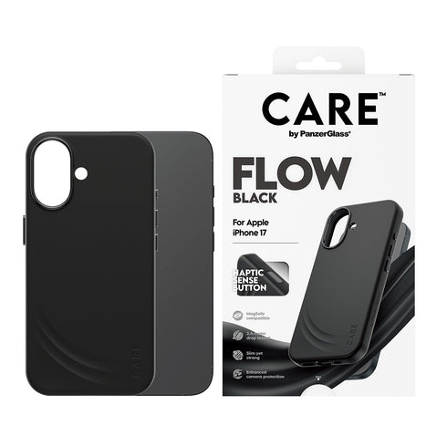 PanzerGlass® Feature FLOW MagSafe Case For iPhone 17 - Black