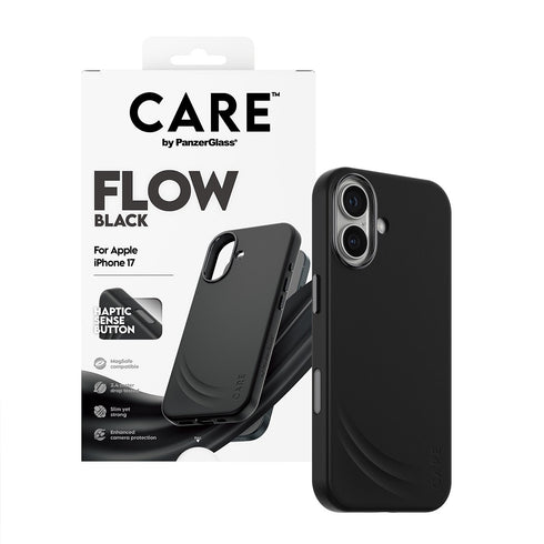 PanzerGlass® Feature FLOW MagSafe Case For iPhone 17 - Black
