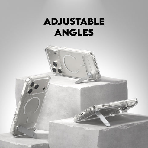 PanzerGlass® Feature Kickstand & MagSafe Transparent Case For iPhone 17 Pro Max - Clear