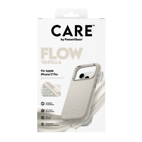 PanzerGlass® Feature FLOW MagSafe Case For iPhone 17 Pro - Vanilla