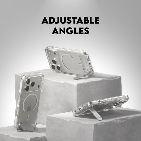 PanzerGlass® Feature Kickstand & MagSafe Transparent Case For iPhone 17 Pro - Clear