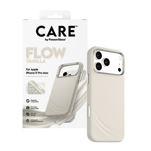 PanzerGlass® Feature FLOW MagSafe Case For iPhone 17 Pro Max - Vanilla