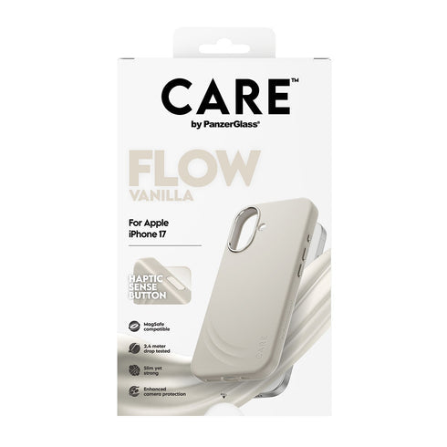 PanzerGlass® Feature FLOW MagSafe Case For iPhone 17 - Vanilla