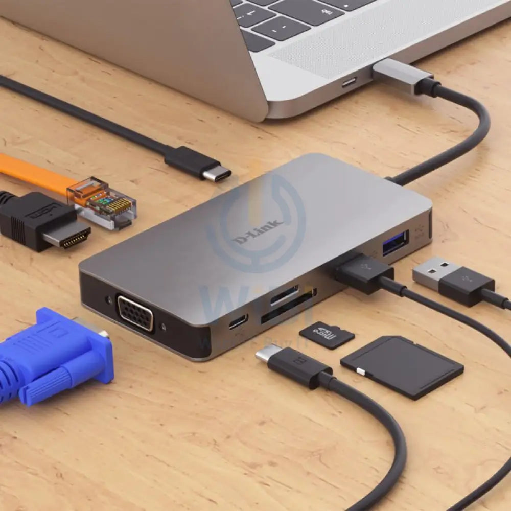D-Link DUB-M910 9-in-1 Usb-c Card Reader Storage > Memory Cards