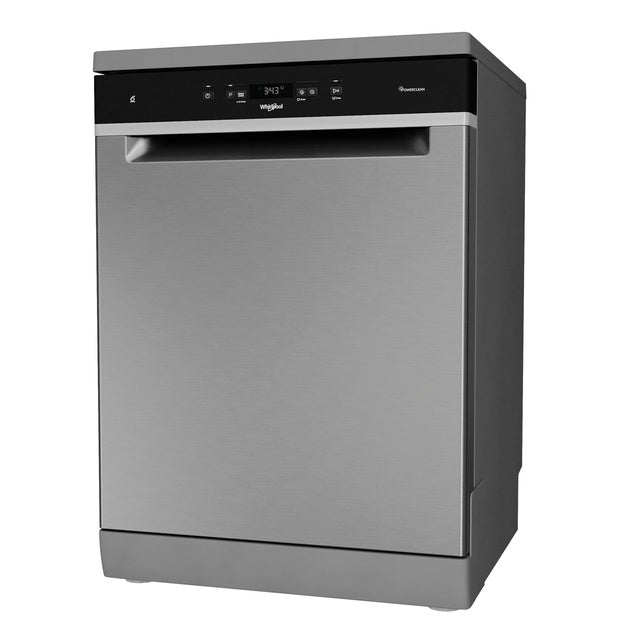 Whirlpool Free-Standing Dishwasher, 8 Programs, 14 Settings, WFC 3C33 PF X UK - Inox