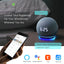 Gopeta 4-Gang Smart Wi-Fi Touch Switch with Glass Panel - Black