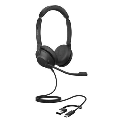 سماعة رأس  Jabra Evolve2 30 SE UC ستيريو سماعة رأس  بسلك  يو اس بي/ أسود