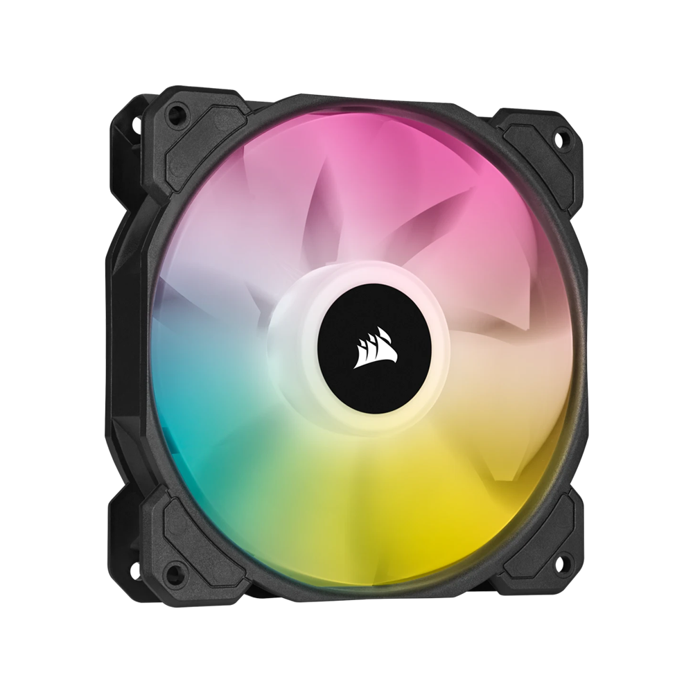 CORSAIR iCUE SP140 RGB ELITE Performance PWM Single Fan - 140mm / Black