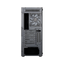 Aerocool Beam FRGB Fan x 4 MID Tower Case - Black