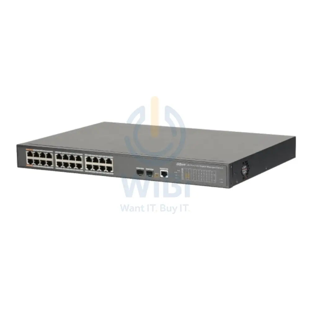 Dahua 24-Port PoE Gigabit Managed Switch - 24 Ports / Managed - Switch Networking Products > Switches