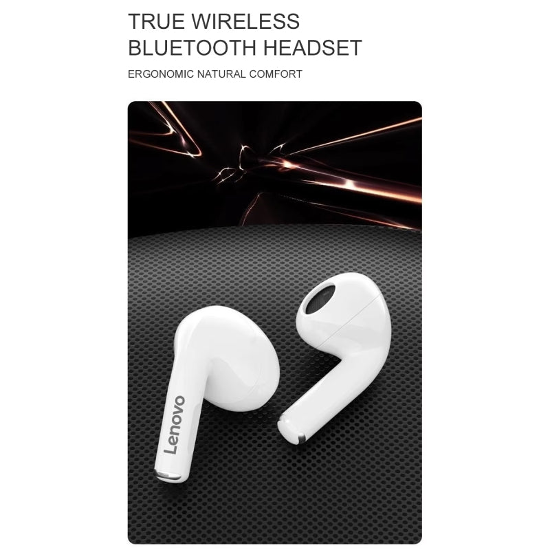 Lenovo Thinkplus Live Pods LP80 Pro Wireless Earbuds - White