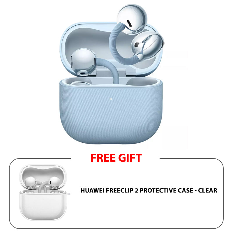 Huawei FreeClip 2 Wireless Earbuds - Bluetooth 6.0 / USB-C / Blue