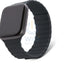 Decoded Apple Watch 41/40/38mm Series 1-8- SE Silicone Magnet Traction Lite Strap - Charcoal Accessories > Smart Watches