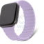 Decoded Apple Watch 41/40/38mm Series 1-8- SE Silicone Magnet Traction Lite Strap - Lavender Accessories > Smart Watches