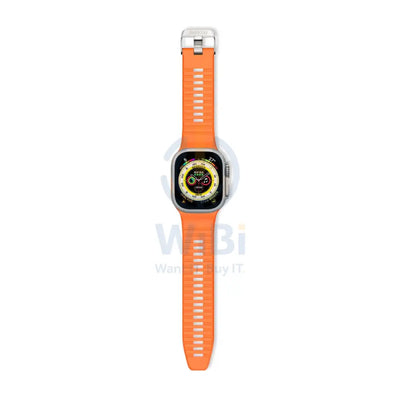 Decoded Apple Watch 49/45/44/42 mm Gen 1-10-SE-Ultra Silicone Ultra Traction Strap - Apricot Accessories > Smart