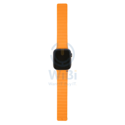 Decoded Apple Watch 49/45/44/42 mm Series 1-8/SE/Ultra Silicone Magnet Traction Strap Lite - Apricot Accessories >