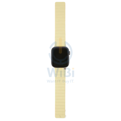 Decoded Apple Watch 49/45/44/42 mm Series 1-8/SE/Ultra Silicone Magnet Traction Strap Lite - Sweet Corn Accessories >