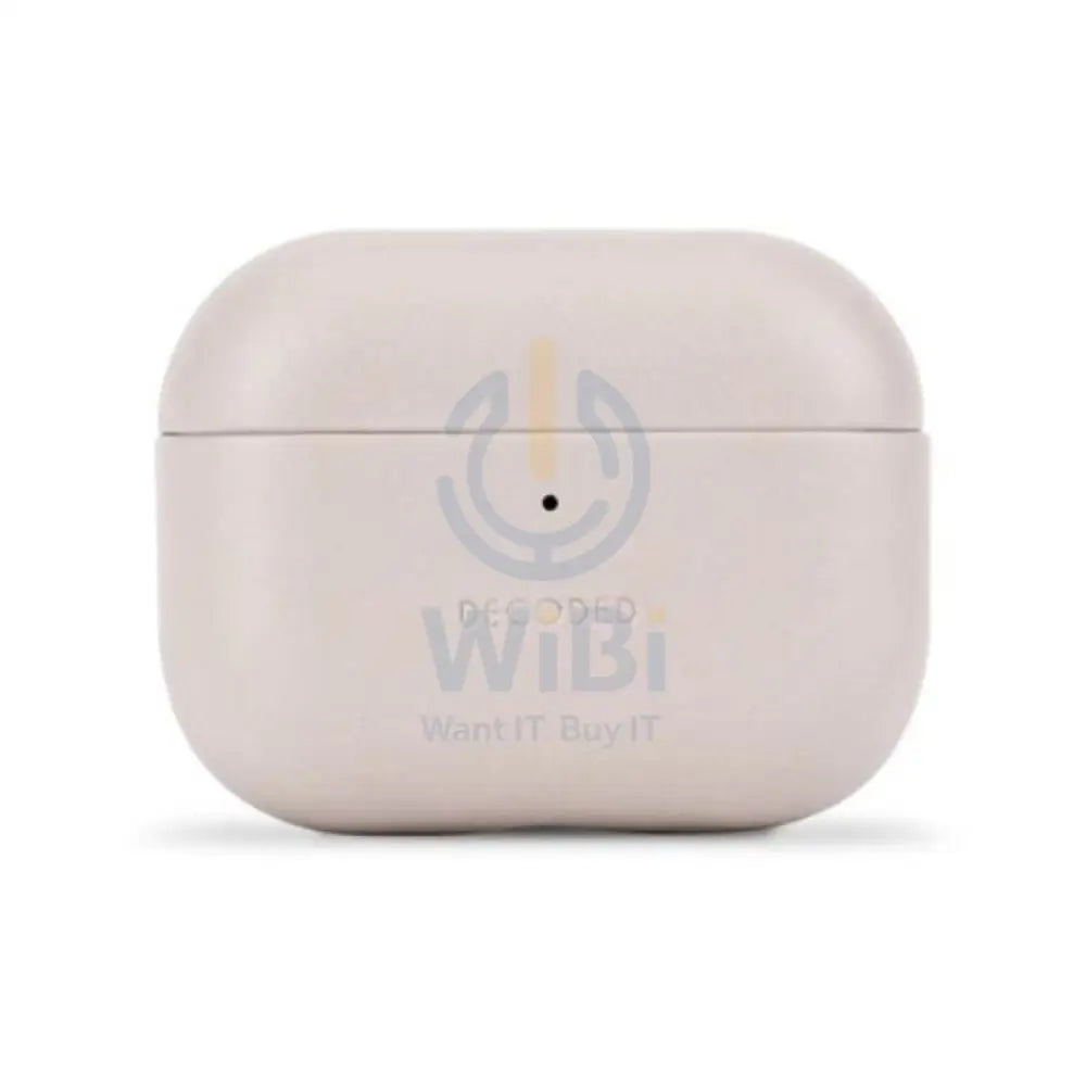 Decoded Leather Case For Apple AirPods Pro 3 - Clay Accessories > Headphones > Covers & Cases