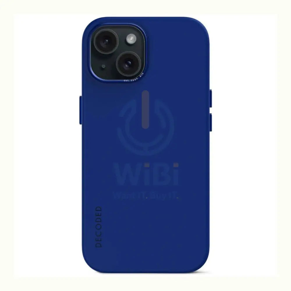Decoded Silicone Magsafe Case - Apple iPhone 15 Pro Max / Galactic Blue Accessories > Mobiles & Tablets > Mobiles >