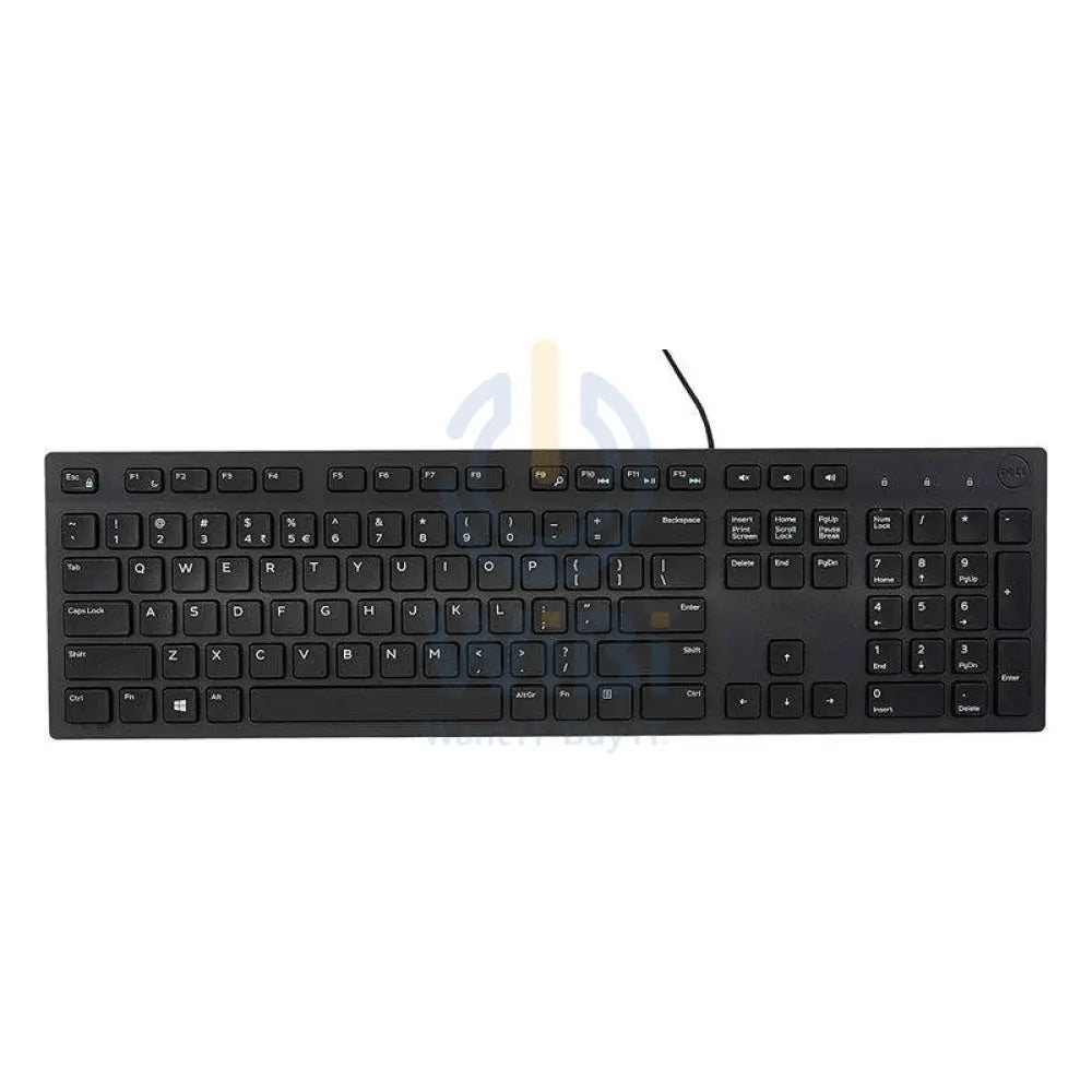 Dell KB216 Multimedia Keyboard - Wired / USB / Arabic / Black - Keyboard Accessories > Keyboard & Mouse