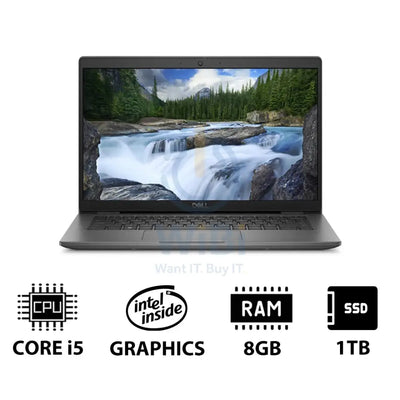 Dell Latitude 3440 - 14.0’’ FHD / i5 / 8GB / 1TB (NVMe M.2 SSD) / DOS (Without OS) / 1YW - Laptop Laptops