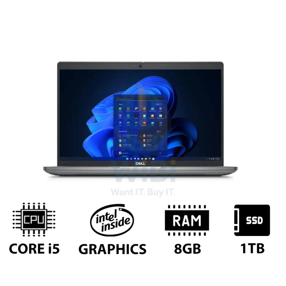 Dell Latitude 5450 - 14.0’’ FHD / i7 / 8GB / 1TB (NVMe M.2 SSD) / WWAN / Win 11 Pro / 1YW - Laptop Laptops
